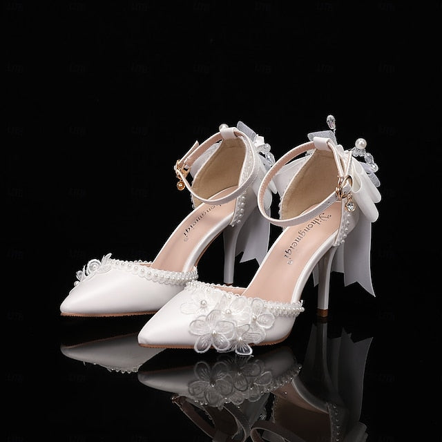 Party White Wedding Shoes Women's