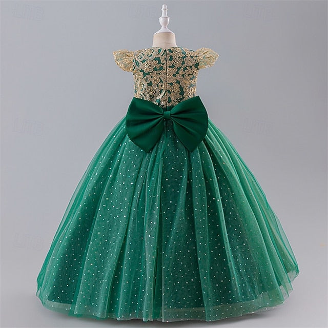 Girl Princess Flower Dress Kid's Girls'