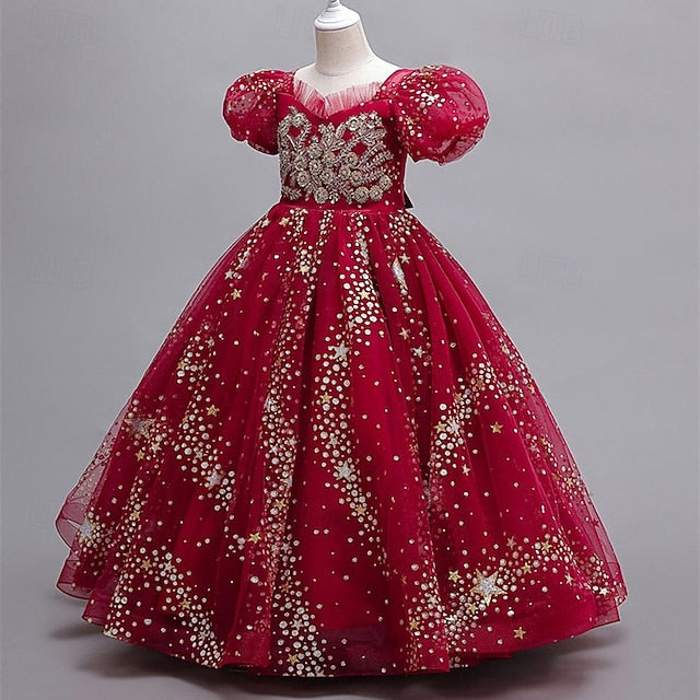 Flower Girl Princess Kid's Dress Girls'