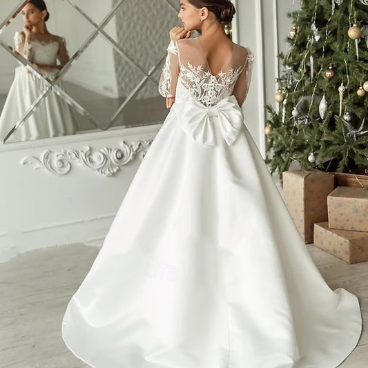 Girls' Dress Girl Communion Party First Flower