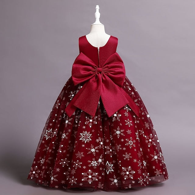 Dress Wedding Kids A Flower Girls' Line Little Party