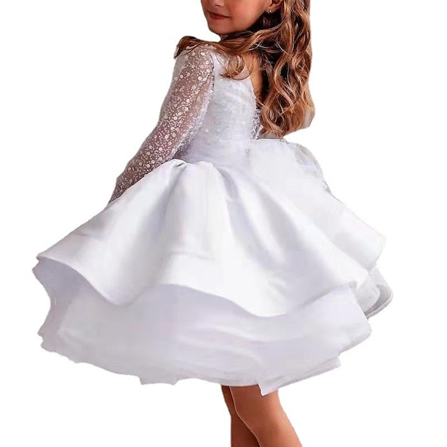 Dress Girls' Communion Girl Flower First