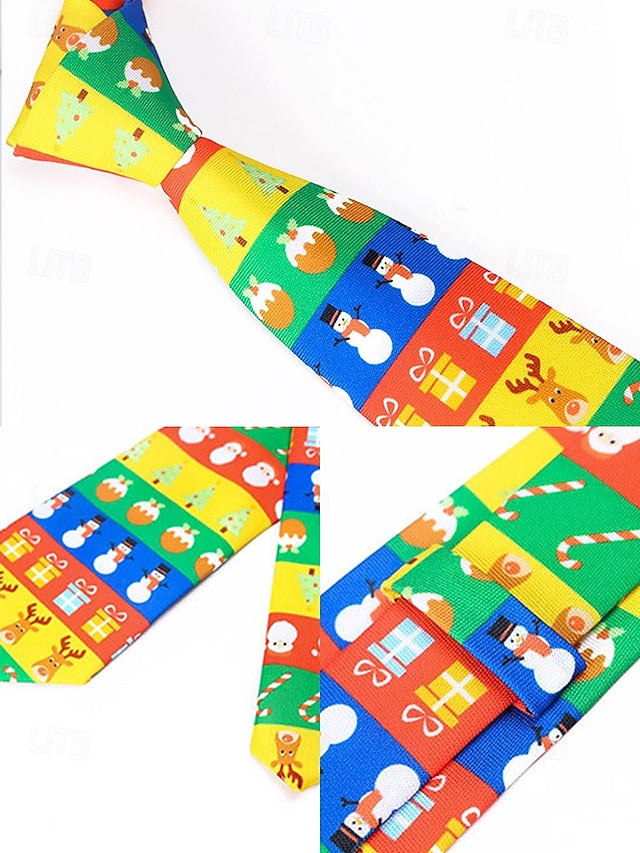 – Men's Holiday Christmas Festive Fun and Ties Neckwear