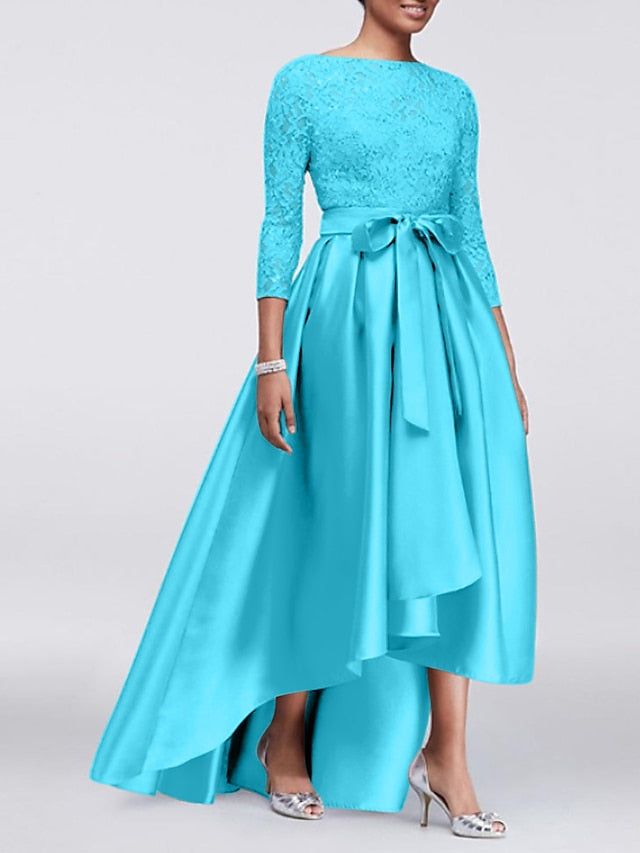 Size Elegant Bride Guest Mother Plus Dress the Wedding of A-Line