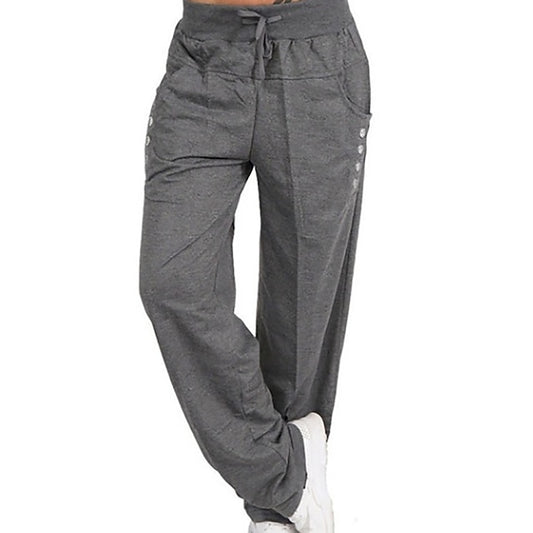 Women's Pants Trousers Sporty Casual Lounge Full Length