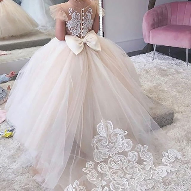 Flower Dress First Party Girls' Communion Girl