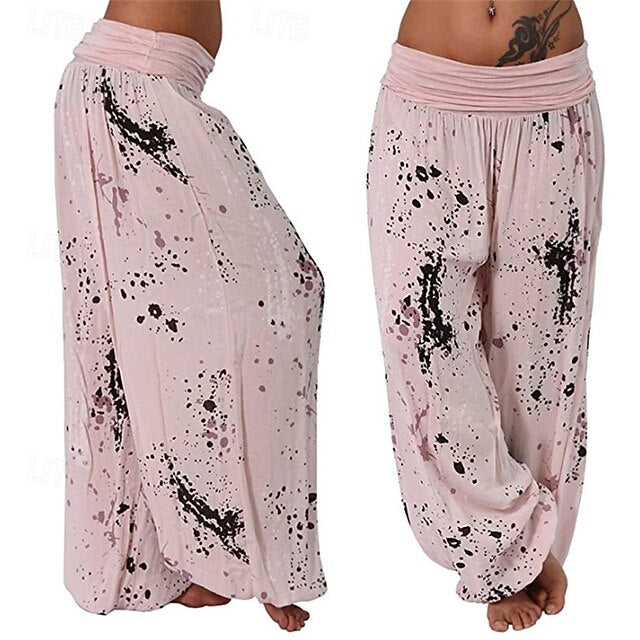 Women's Pants Trousers Palazzo Pants Fashion Boho Full