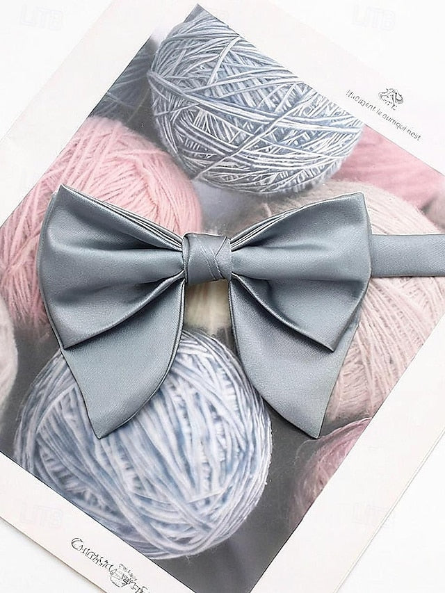 Satin Multiple Bow in Tie Colors Men's