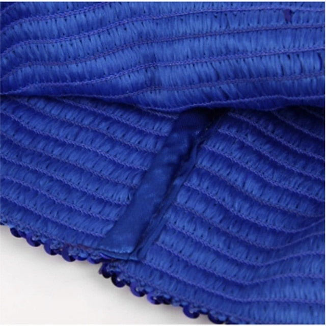 Retro Vintage 1980s Shiny Metallic Tube Top Disco Sequins Solid