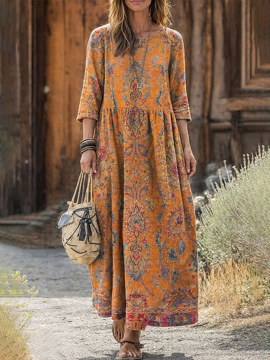 Women's Maxi Dress Casual Dress Elegant Bohemia Beach Loose