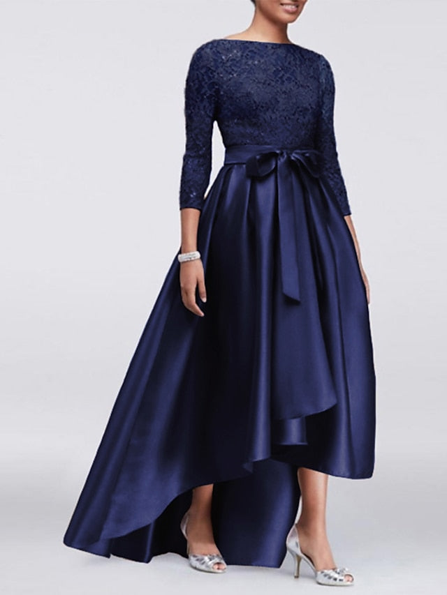 Size Elegant Bride Guest Mother Plus Dress the Wedding of A-Line