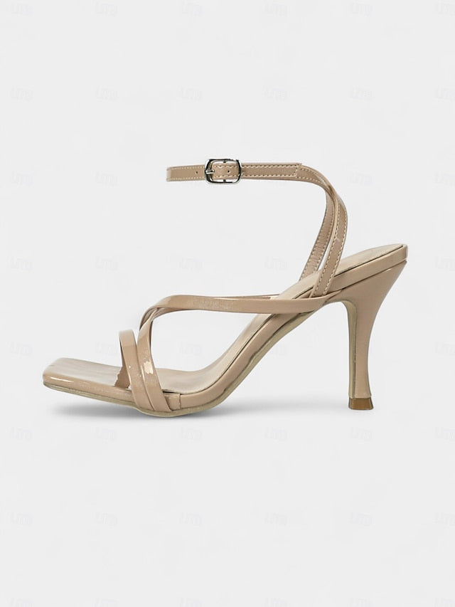 Ankle Elegant - Strap with Nude Women's Heels Strappy