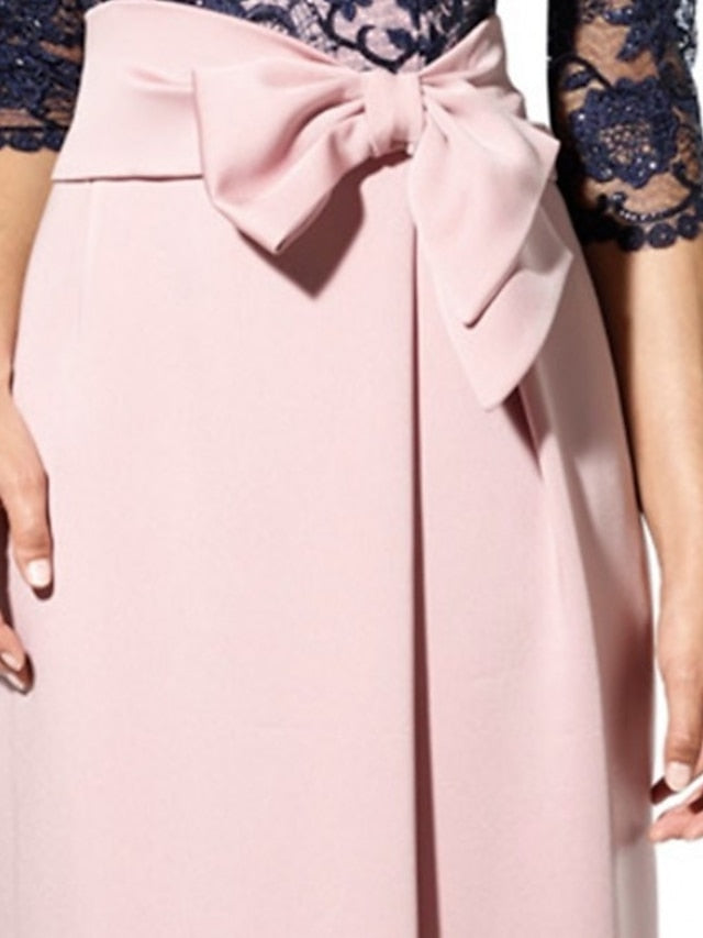 the Elegant Bride Sheath Dress of Wedding Guest Jewel Mother