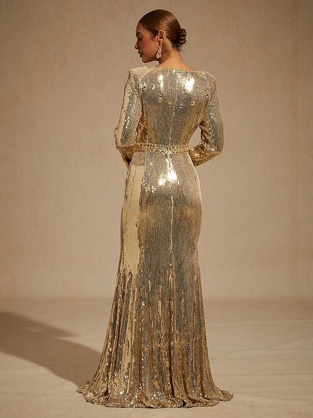 Women's Maxi Dress Floor Length Dress Trumpet Mermaid Dress