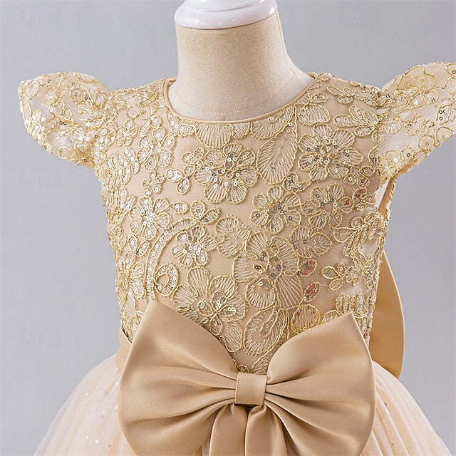 Girl Princess Flower Dress Kid's Girls'