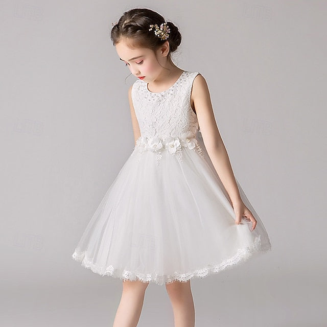 Dress Princess Kid's Girls' Girl Flower
