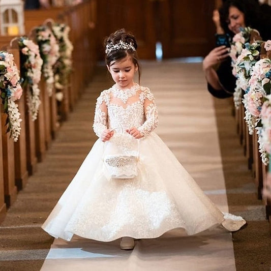 Flower Dress Kid's Princess Girl Girls'