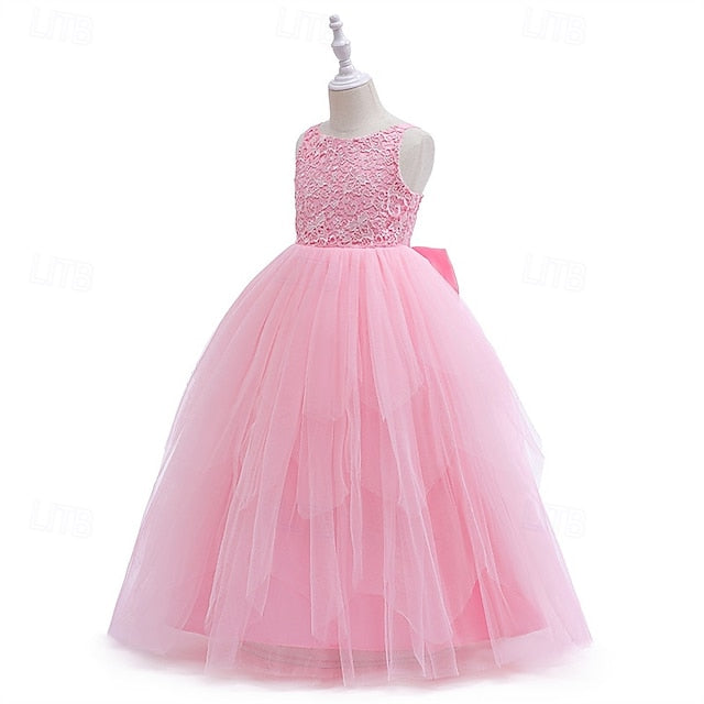 Dress Girl Girls' Kid's Princess Flower