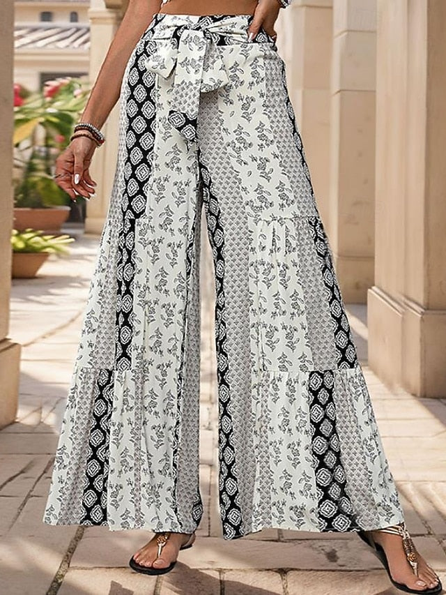 Women's Pants Trousers Fashion Streetwear Full Length High