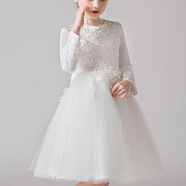 Girls' Party Princess Girl Flower Dress