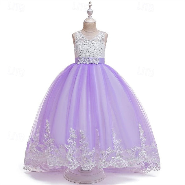 Dress Girl Princess Flower Girls' Kid's