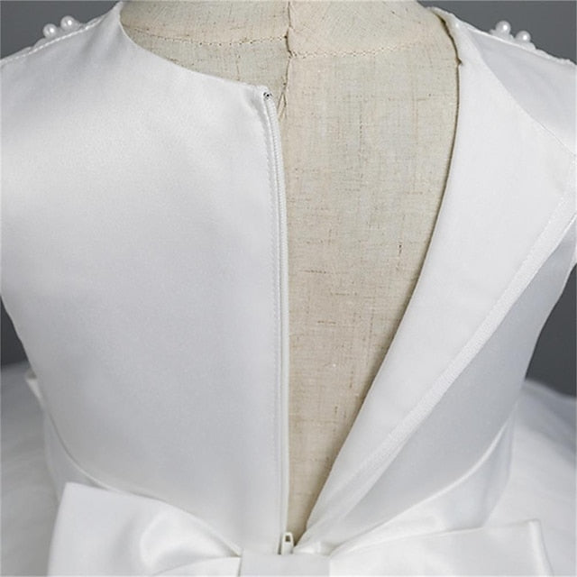 Party Girls' Sleeveless Color Toddler Solid Dress