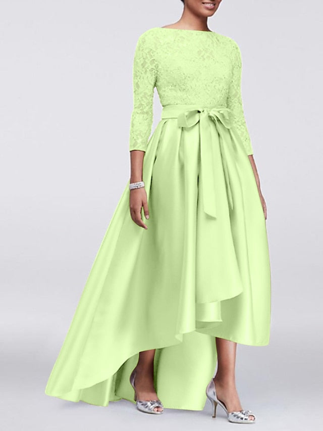 Size Elegant Bride Guest Mother Plus Dress the Wedding of A-Line