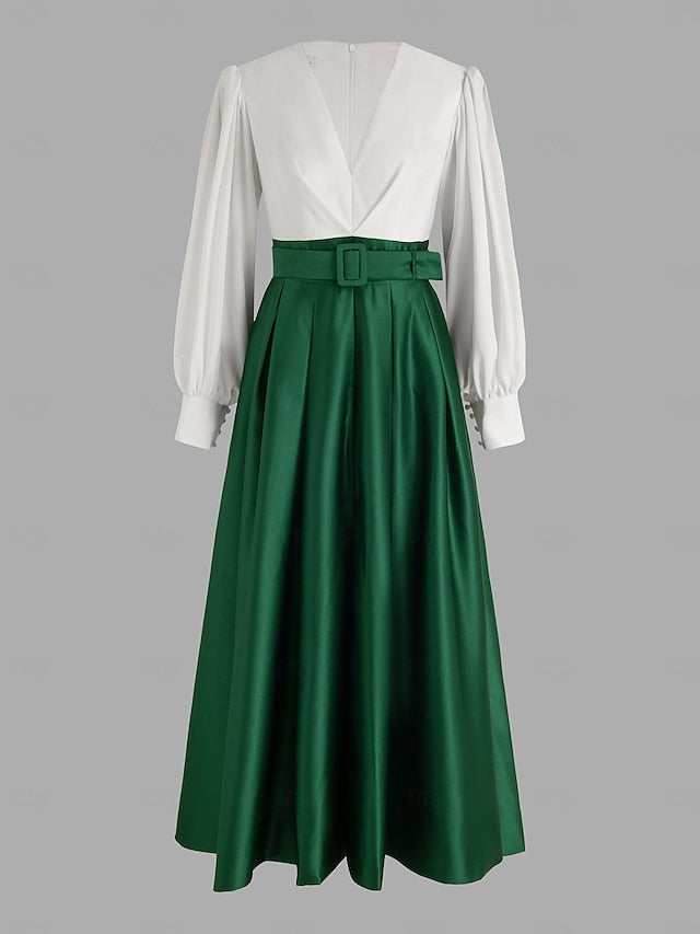 Guest Evening Dress High Formal Floor Split Gown A-Line Wedding