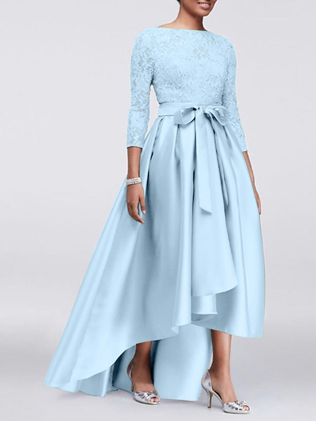 Size Elegant Bride Guest Mother Plus Dress the Wedding of A-Line