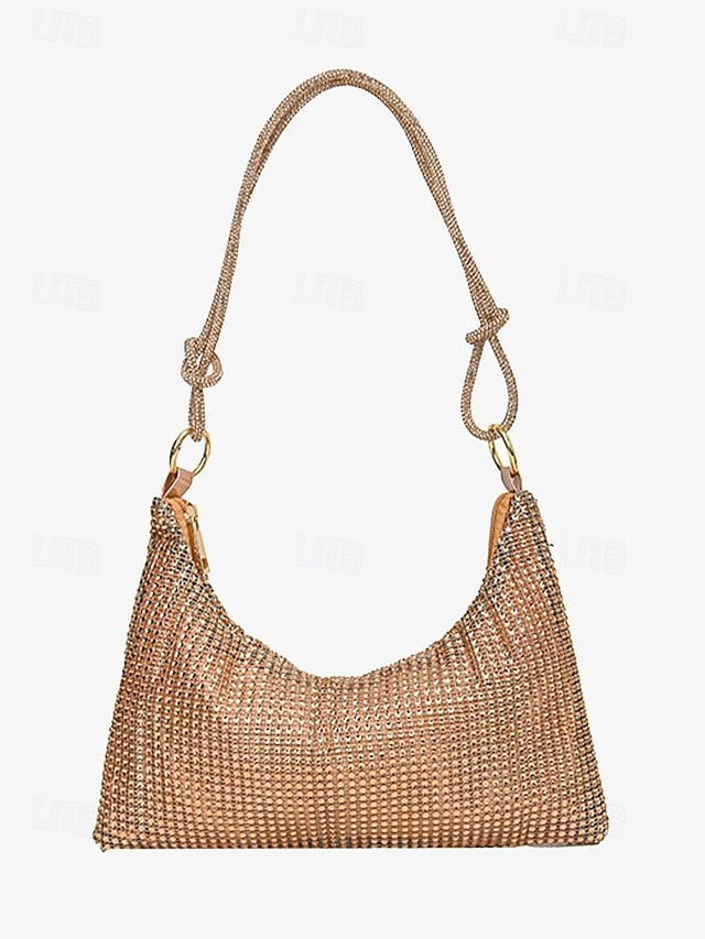 Elegant Evening Women's Shoulder Handbag – Bag Rhinestone
