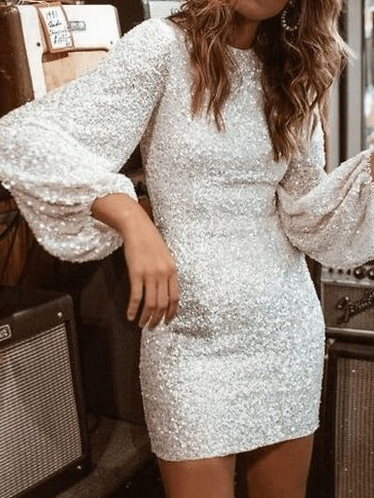 Women's Mini Dress Sequin Dress Prom Dress Party Dress