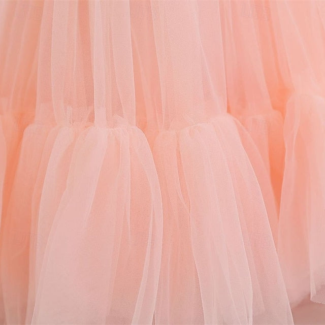 Flower Princess Girl Girls' Kid's Dress