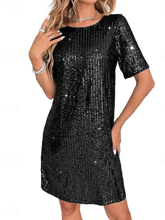 Women's Mini Dress T Shirt Dress Tee Dress Casual Party