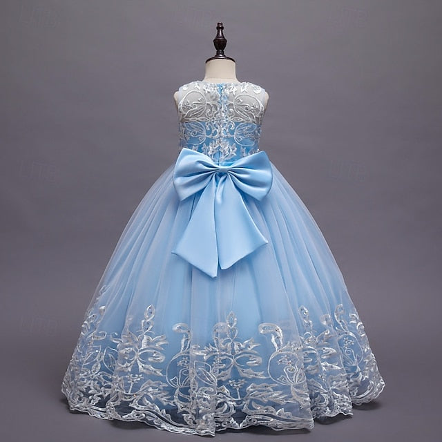 Princess Girl Girls' Flower Kid's Dress