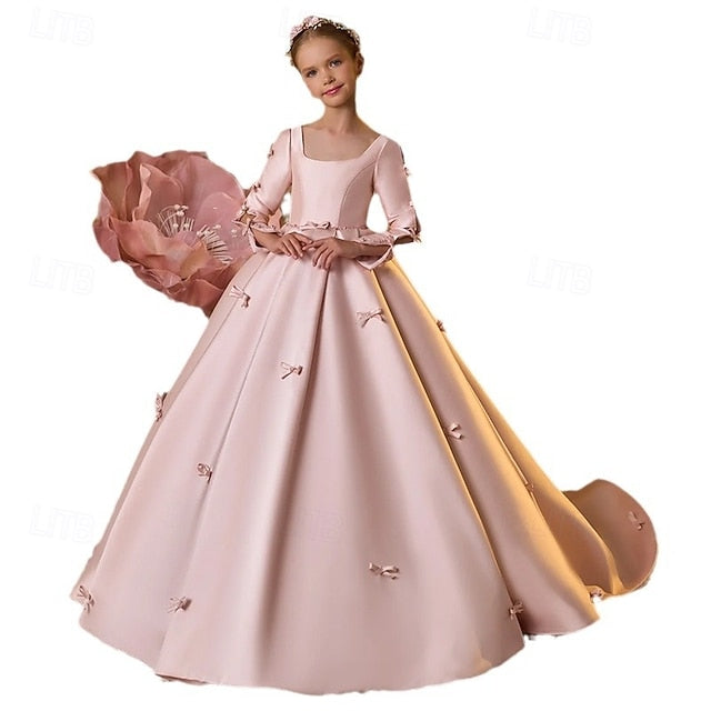 Girls' Communion Dress Party Flower Girl First