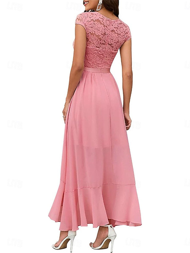 Women's Maxi Dress Lace Dress Cocktail Dress Wedding Guest