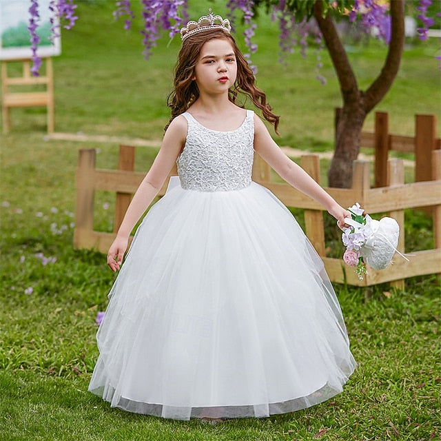 Kid's Princess Dress Girls' Flower Girl