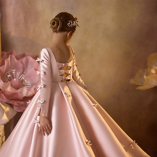 Girls' Communion Dress Party Flower Girl First