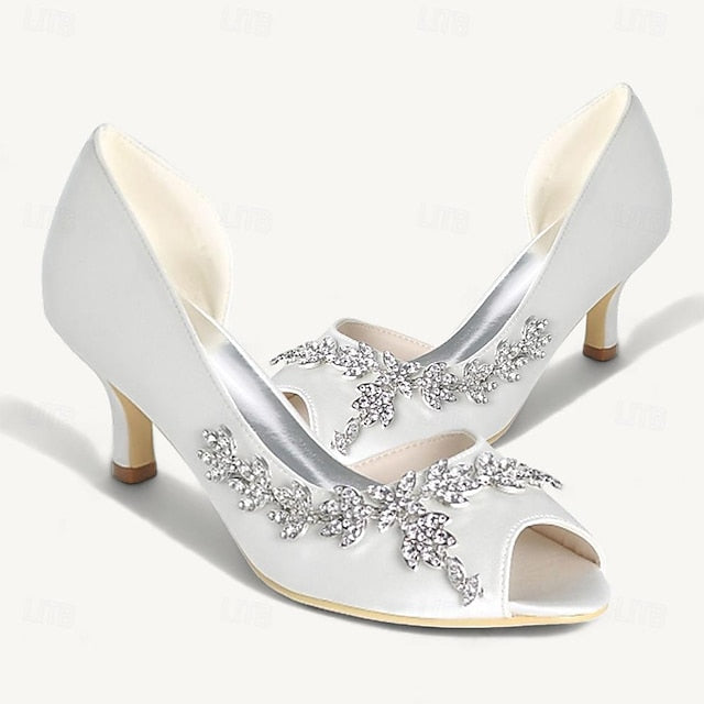 Wedding Bling Women's Bridal Sparkling Shoes