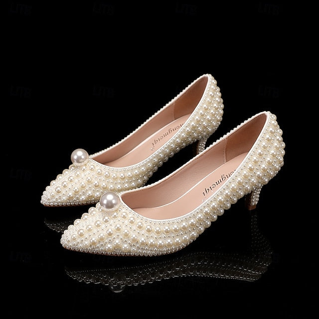 White Party Shoes Women's Wedding