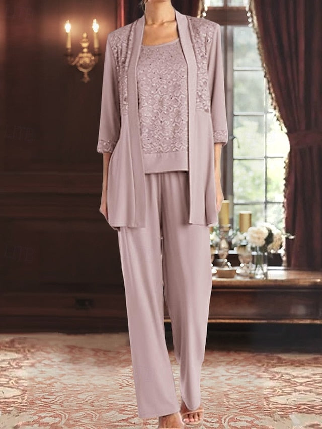Mother Pantsuit Piece the Bride 3 of Dress Elegant