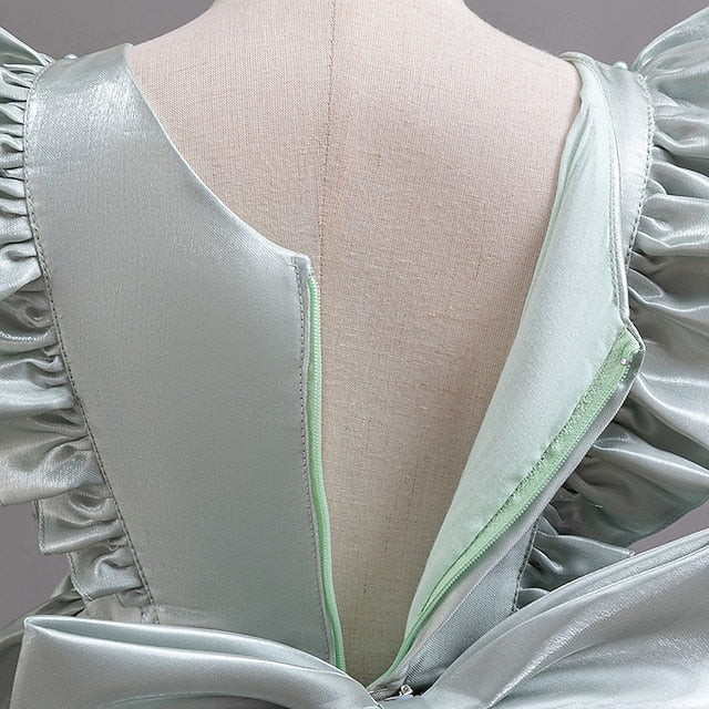 Girls' Toddler Sleeveless Wedding Dress Floral Party