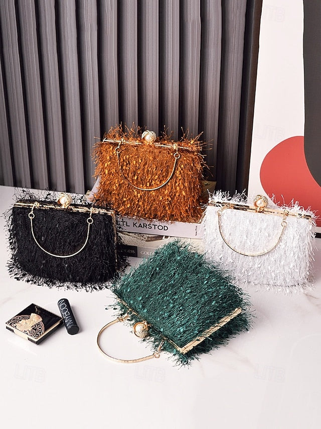 Elegant Red Handbag Christmas – Women's Party Green