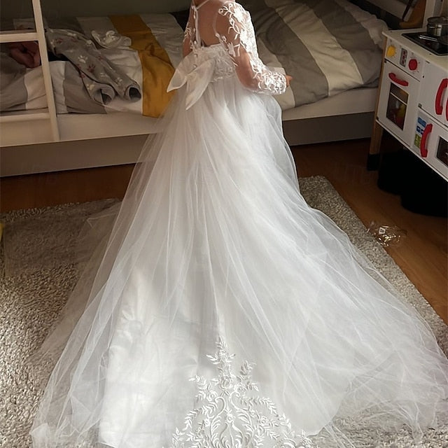 Dress Girl Flower Kid's Princess Girls'