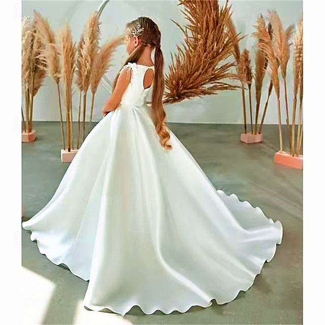 Girls' First Flower Party Girl Communion Dress