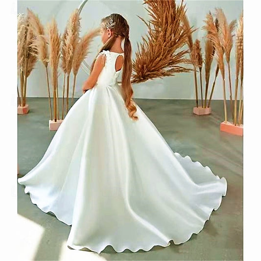 Girls' First Flower Party Girl Communion Dress