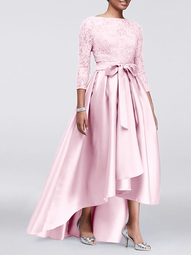 Size Elegant Bride Guest Mother Plus Dress the Wedding of A-Line