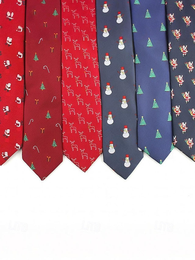 Necktie Men's Christmas Santa with