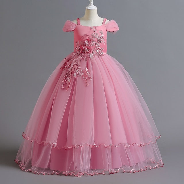 Dress Flower Girl Kids Girls' Party
