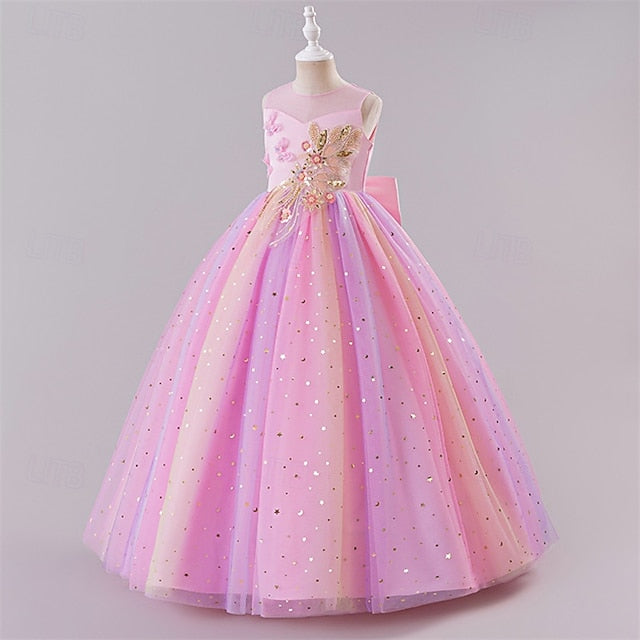 Kid's Girl Flower Princess Girls' Dress